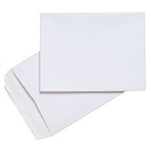 Worldone  White Envelope WPE1105 Elite White Non-Laminated 90 GSM 11 x 5 inch Pack of 50